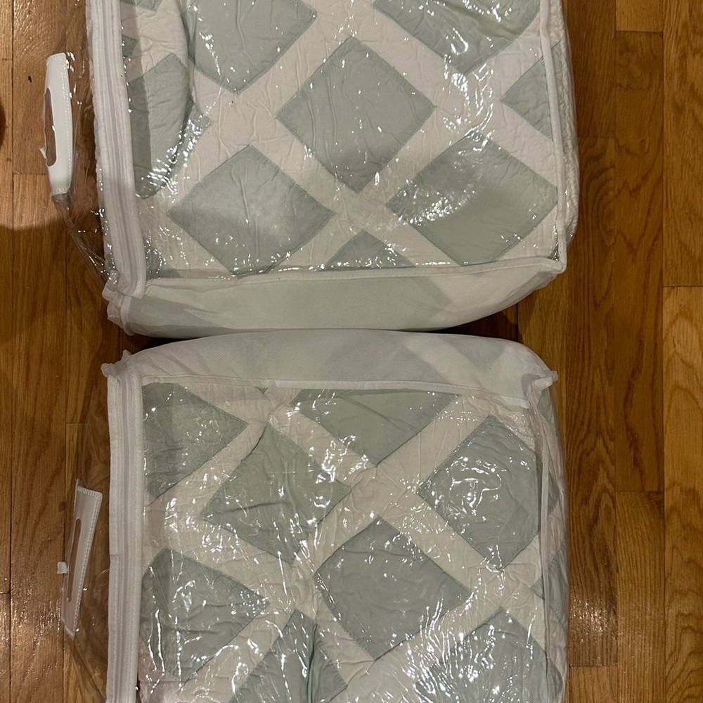 Diamond Pattern Serena and Lily Twin Quilts- Set of 2